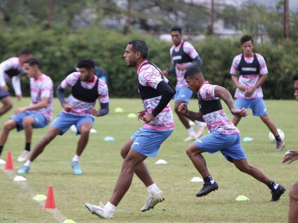 Los Azules realizaron el entrenamiento la mañana de este jueves.