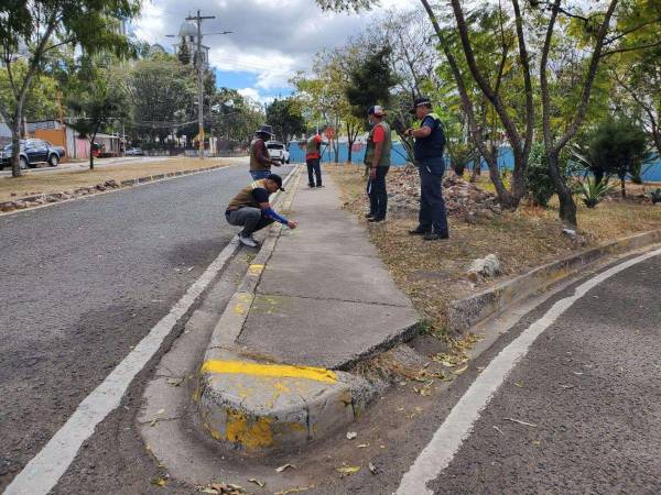 Desde el pasado 10 de enero, personal de Orden Público en compañía de la Policía Municipal iniciaron con la delimitación de los puestos.