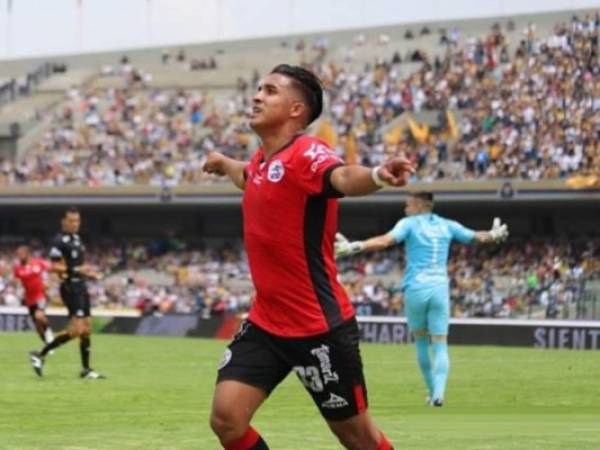 Michaell Chirinos le anotó también a Pachuca el 3 de febrero de 2019.