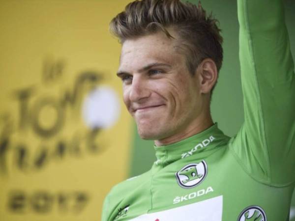 El alemán del Quick Step Marcel Kittel logró este martes su cuarta victoria parcial en la décima etapa con final en Bergerac (Foto: Agencia AFP)