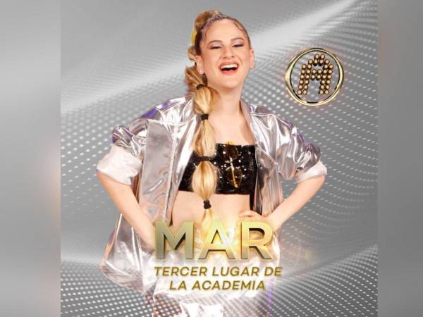 Mar, que era la favorita para obtener el primer lugar, se llevó el tercer puesto de la competencia.