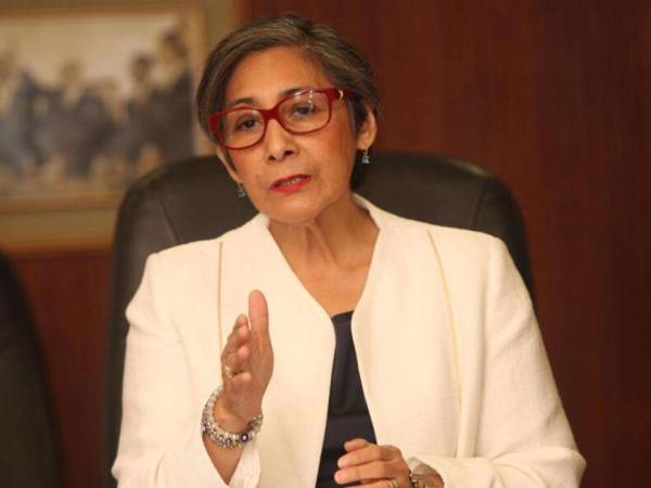 La diputada Espinoza denunció arbitrariedades en la sesión.