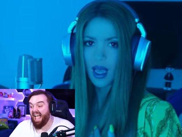 El famoso streamer reaccionó en un director de Twitch a la sesión de Bizarrap con Shakira.