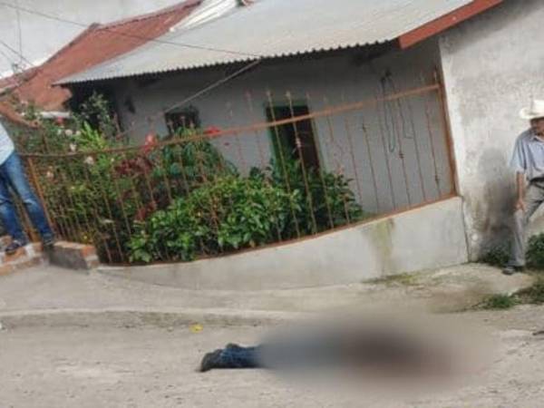 El hecho se registró la mañana de este sábado en el barrio Candelaria de San Marcos de Colón.