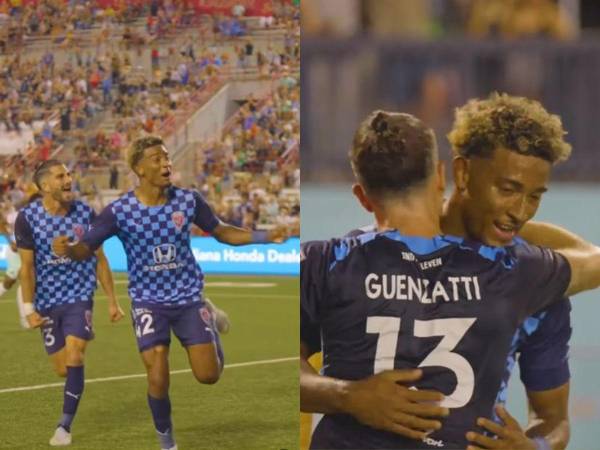 Douglas Martínez anotó su cuarto gol de la temporada en la USL.