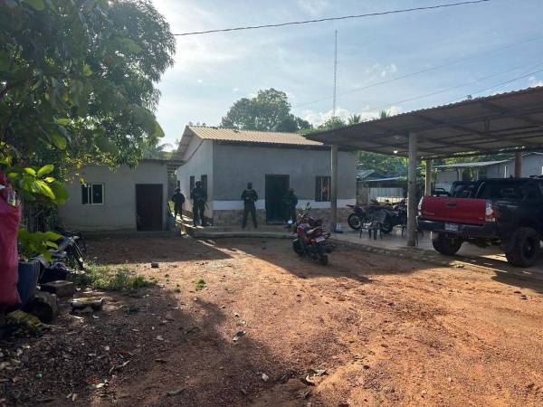 Agentes de la FESCCO y la DLCN se dirigieron al sector de Icoteas, en el municipio de Limón a inspeccionar la propiedad.