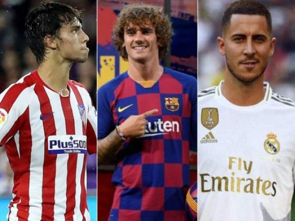 Joao Félix, Antoine Griezmann y Eden Hazard lideraron el mercado antes del inicio de la temporada.