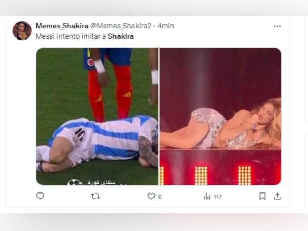 El show de medio tiempo de Shakira en la Copa América 2024 inspiró una avalancha de memes en las redes sociales. A continuación recopilamos los más divertidos.