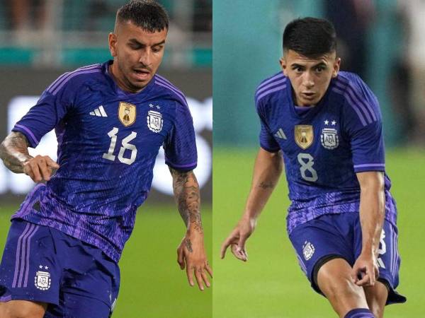 Ángel Correa y Thiago Almada se unieron de última hora a la nómina de la Albiceleste en Qatar.