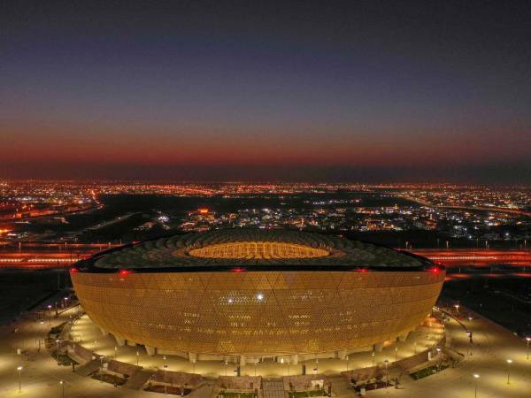 El estadio Icónico de Lusail es la sede principal del Mundial de Qatar 2022.