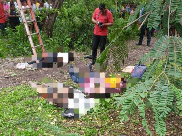 El hecho sucedió en el sector de El Quebracho y la aldea El Sauce, cerca de la poza de Los Patos en Comayagua, zona central del país.