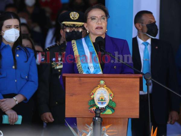 Xiomara Castro, presidenta de Honduras.