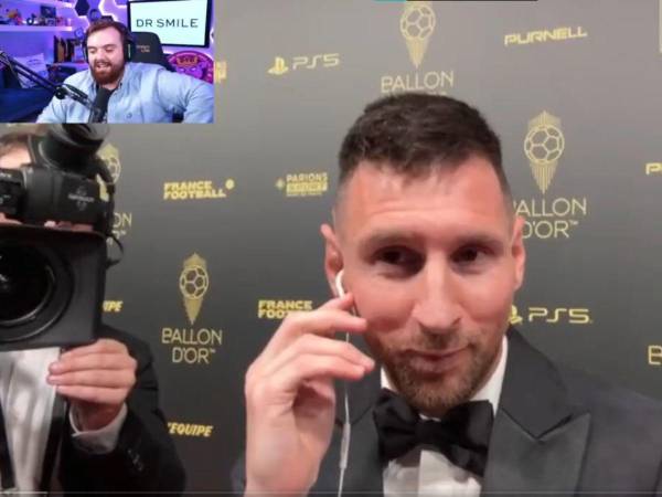 Messi regaña a Ibai después de ganar su octavo Balón de Oro, “