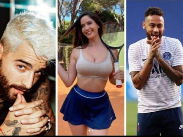 Natalia Barulich, exnovia de Maluma, tendría un romance con Neymar.