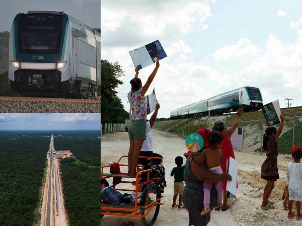 El presidente de México, Andrés Manuel López Obrador, dio este viernes su primer recorrido a bordo del Tren Maya, un faraónico proyecto turístico que ha sido objeto de demandas de pobladores, activistas y organizaciones ambientales.