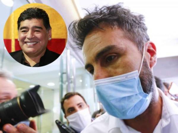 Luque, de 39 años, se consideró 'un amigo' de Maradona y lo veía 'como a un papá, no como a un paciente'.