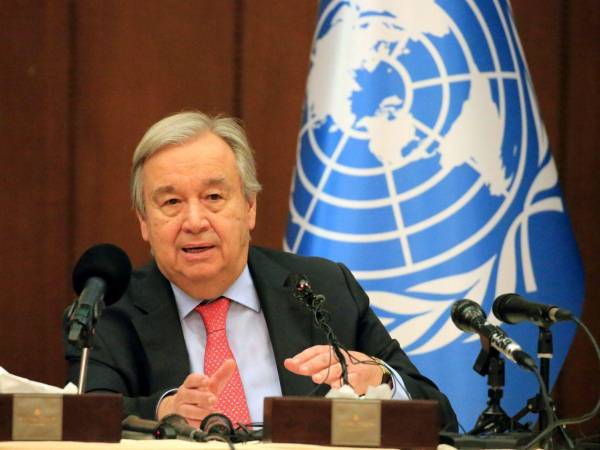 El secretario general de la <b>ONU</b>, Antonio Guterres.