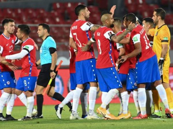 La actual eliminatoria mundialista podría ser la última de la 'Generación Dorada' que le dio a Chile dos trofeos de Copa América en 2015 y 2016. Foto: AFP