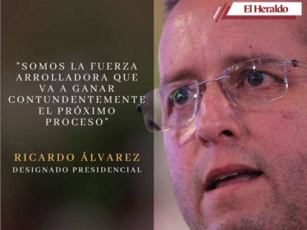 El exalcalde capitalino y actual designado presidencial, Ricardo Álvarez, anunció este miércoles que antepone sus aspiraciones presidenciales para adherirse a la corriente 'Juntos Podemos' del doctor Mauricio Oliva. Fotos: EL HERALDO