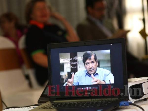 Alfredo Landaverde fue asesinado tras cuestionar con hidalguía la actitud y la vinculación de los operadores de justicia con los narcotraficantes. Foto: Alex Pérez/EL HERALDO