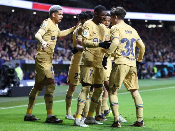 El gol de Dembélé catapultó al Barcelona al liderato de La Liga con 41 puntos.