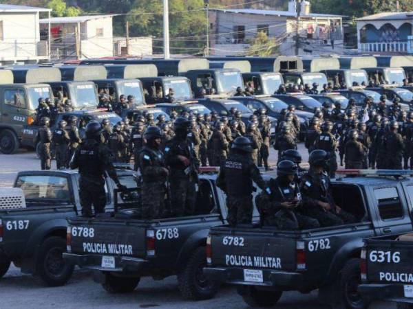 Se registraron 38 bandas criminales desarticuladas, 652 miembros de maras y pandillas capturados y el cumplimiento de 717 órdenes de captura de pandilleros en lo que va del estado de excepción en Honduras.