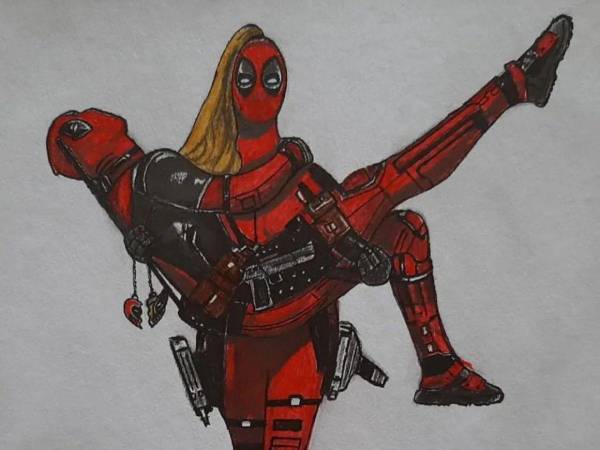 Las especulaciones sobre quién interpretaría a Lady Deadpool en Deadpool &amp; Wolverine aumentaron cuando los fanáticos vieron el primer vistazo del personaje en un adelanto de junio.