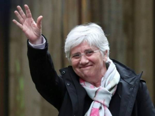 Clara Ponsatí dijo que desea defenderse vigorosamente de las acusaciones. Foto: Agencia AFP