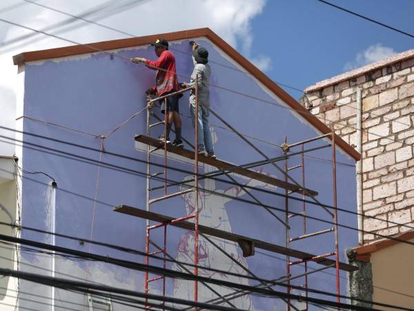 La pintura representará el momento culminante de la vida de San Francisco y su decisión en dejar todos sus bienes materiales y de este mundo para tomar la vida religiosa.