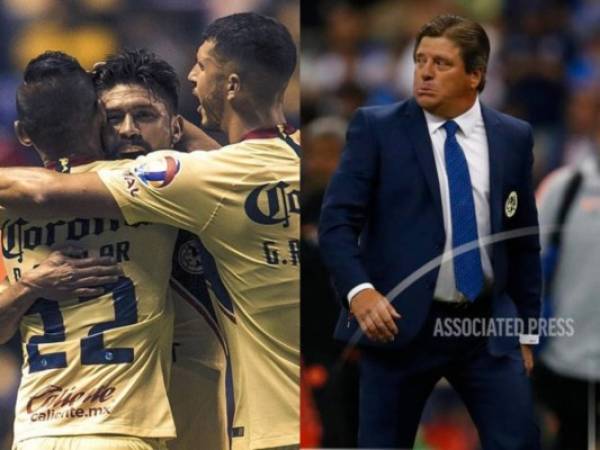 En la segunda etapa del 'Piojo' Herrera como entrenador de las Águilas, el equipo fue eliminado en las últimas dos semifinales. Fotos: Instagram y AP