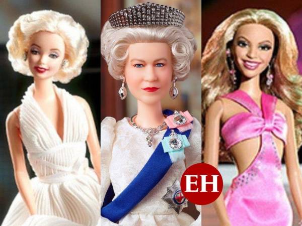 Desde la reina Isabel II hasta la misma Marilyn Monroe, conoce qué famosos han sido inmortalizados por Barbie.