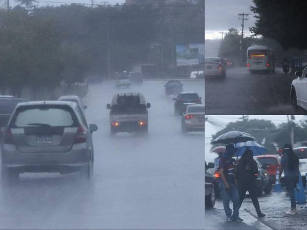 En horas de la tarde de este martes -3 de octubre- se registró una fuerte lluvia que dejó varias calles inundadas en Tegucigalpa, además de tráfico lento y varios transeúntes afectados por el aguacero, reflejando nuevamente la vulnerabilidad de la capital en la temporada lluvias. El lente de EL HERALDO captó las siguientes imágenes.