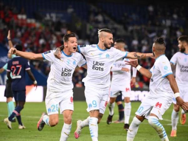 Florian Thauvin marcó el único tanto del encuentro. Foto: AFP