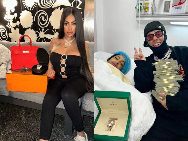 Carteras de Hermés, relojes de Rolex y miles de dólares han sido algunos de los regalos que Tekashi 6ix9ine le ha dado a Yailin, la más viral. A continuación el recuento de los detalles del cantante.