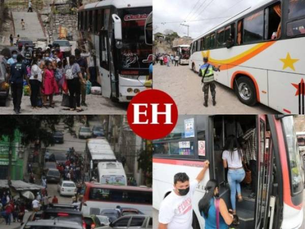 Con maletas, comida, flotadores y hasta mascotas, decenas de capitalinos abarrotaron las principales terminales de buses que de Tegucigalpa y Comayagüela conducen a diferentes puntos del interior del país en el marco de la Semana Santa. Fotos: David Romero/ EL HERALDO