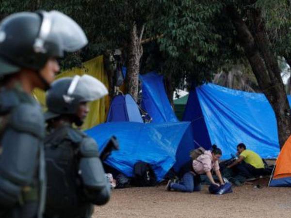 Los bolsonaristas se habían instalado semanas antes frente al cuartel general del Ejército en Brasilia para exigir a los Militares apoyarlos en el golpe de Estado al presidente de Brasil, Lula da Silva.