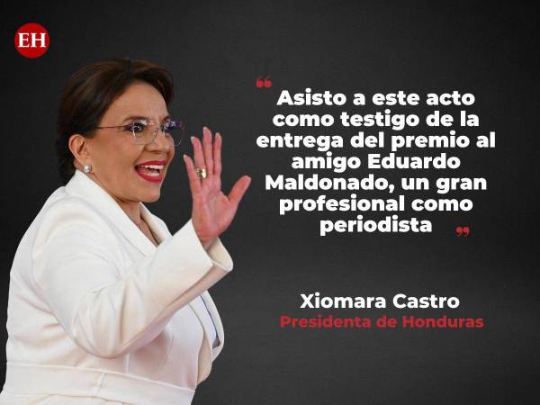 La presidenta Xiomara Castro participó en la entrega del Premio Álvaro Contreras al periodista Eduardo Maldonado, y fue durante su discurso que arremetió contra el CNA tras el informe que revela el nepotismo que hay en su administración. Estas fueron las frases de la mandataria.