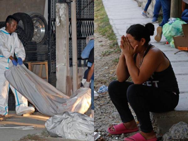 Duras escenas se vivieron la noche del sábado 24 de junio, cuando se reportó una brutal masacre que acabó con la vida de 13 personas que estaban departiendo en un billar de colonia La Victoria, en Choloma, Cortés, zona norte de Honduras. Personas se amontonaron en el lugar de los hechos tratando de averiguar si su familiar estaba entre las víctimas. En esta galería más detalles y las medidas del gobierno tras el atroz crimen.