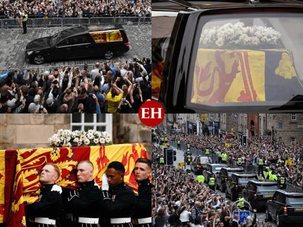 Los restos mortales de la reina Isabel II fueron trasladados este domingo desde el castillo escocés de Balmoral, donde murió, a la capital de Escocia, Edimburgo. El cortejo fúnebre atravesó las localidades escocesas de Ballater, Aberdeen y Dundee. Estas son las imágenes.