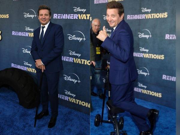 El actor Jeremy Renner hizo su primera aparición en una alfombra roja casi tres meses después del trágico accidente que casi le quita vida. Aseguró sentirse muy agradecido de poder seguir con vida. A continuación las imágenes de su llegada.