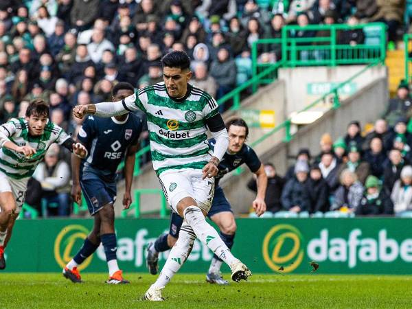 Luis Palma no pudo marcar su noveno gol con el Celtic.