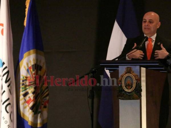 El fiscal general Óscar Chinchilla durante la presentación de la Ufecic-Maccih en septiembre de 2017. Foto: Archivo EL HERALDO.