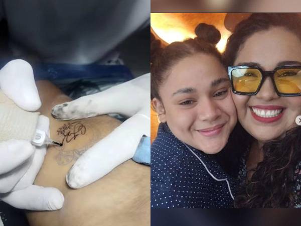 La joven compartió con Cesia varios minutos, los que aprovechó para pedirle que autografiara su piel.