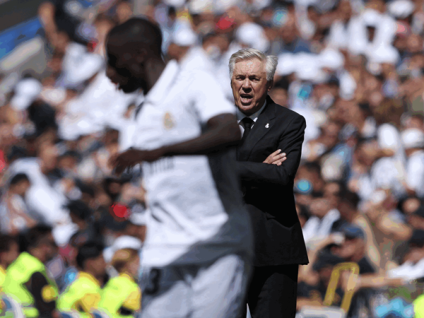 Carlo Ancelotti, técnico del Real Madrid.