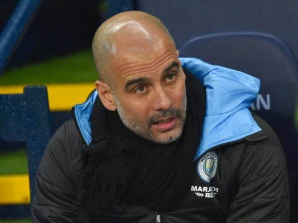 El técnico español reafirmó su compromiso con el Manchester City tras la sanción de la UEFA. Foto: AP