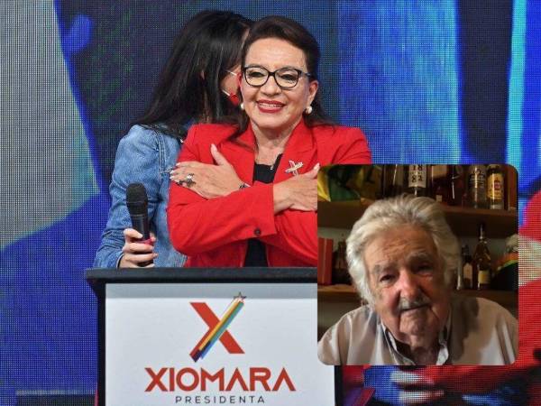 Xiomara Castro, presidenta de Honduras, compartió el video, que le envió “Pepe” Mujica, en sus redes sociales.