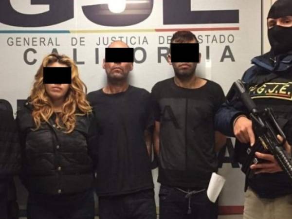 Los detenidos responden a los nombres de Esmeralda, Carlos, y Francisco Javier.