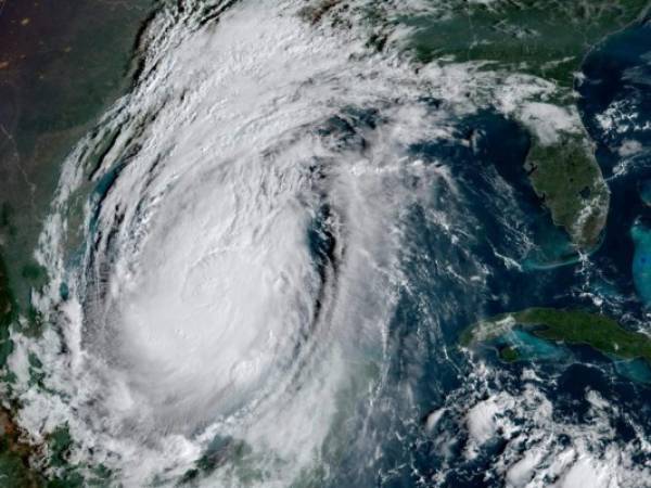 Así luce el huracán Delta que causó devastación en la costa de México.