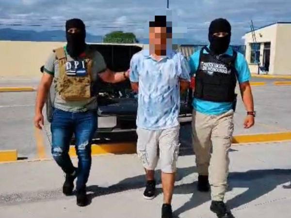 El sospechoso es originario de Yamaranguila, Intibucá y residente en Olanchito, Yoro, lugar donde los funcionarios policiales realizaron su arresto.