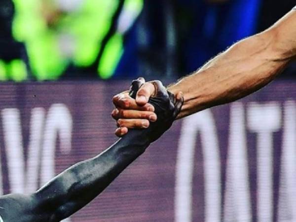 Esta es la imagen que se ha vuelto viral en el Mundial Rusia 2018. La tomó el fotógrafo brasileño Rodrigo Villalba. (Imagen: Redes)